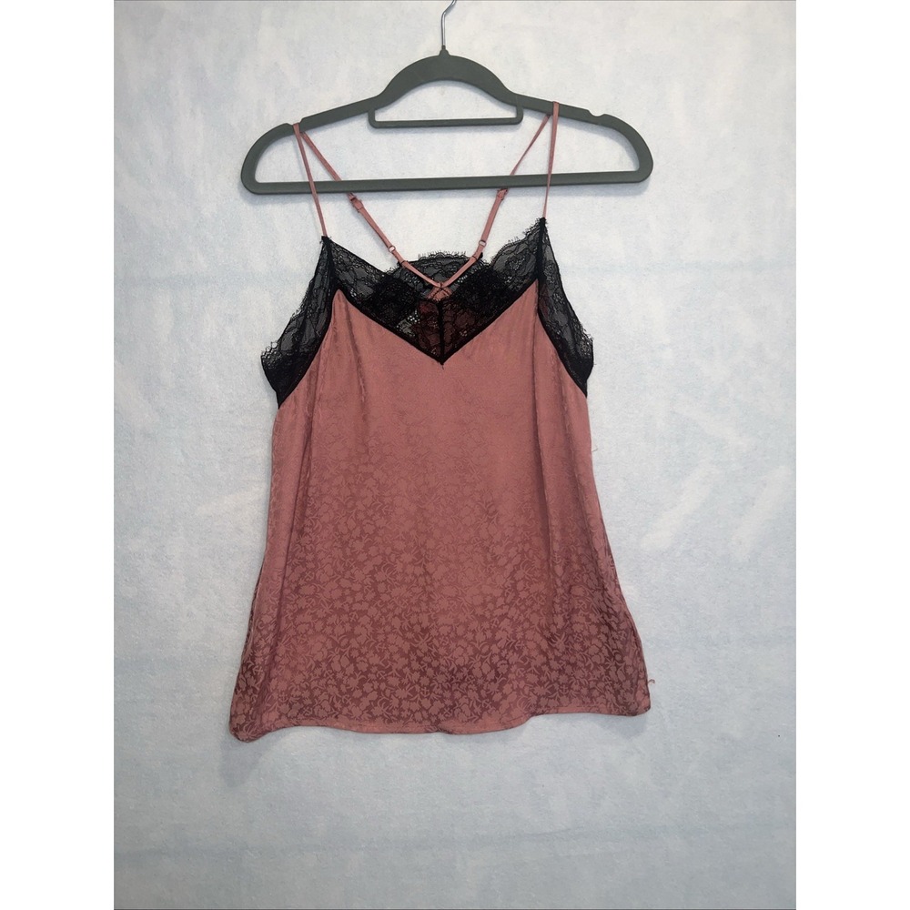 Scotch & Soda NWOT Camisole with Lace Detail Size 34 Weathered Pink Feminine